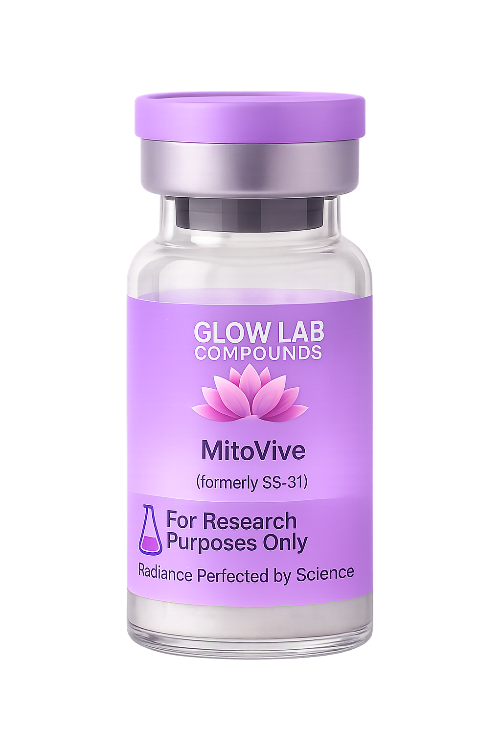MitoVive (formerly SS-31) research compound vial